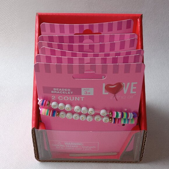12 New Childrens Beaded Bracelets, NIB, Forever, Besties, Brave, Fearless - Picture 7 of 7